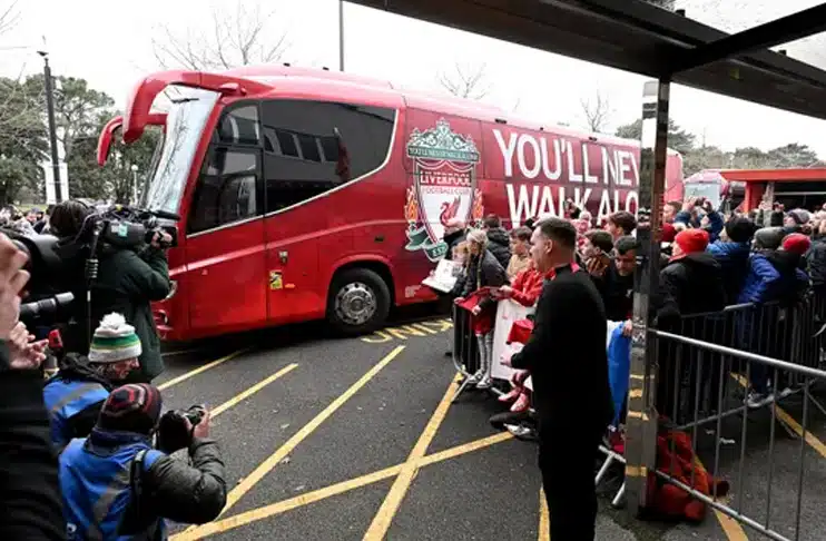 Man City condemn attack on Liverpool team bus