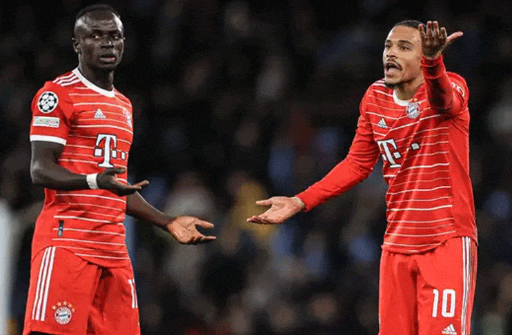 Bayern's Mane and Sane clashed after Man City defeat: reports