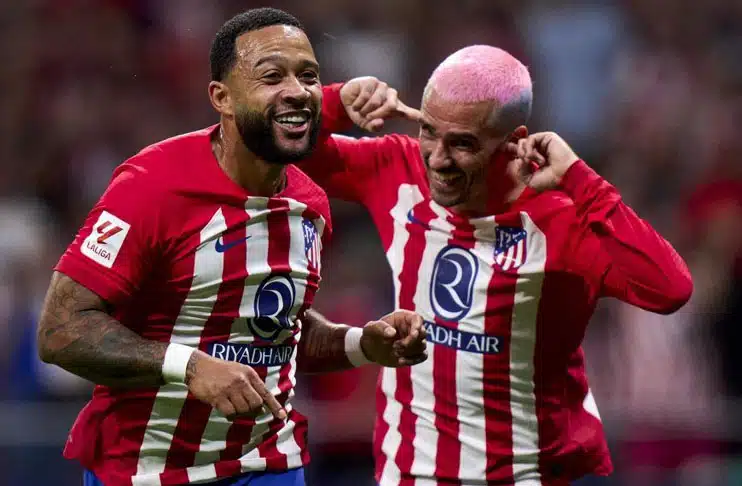 Atletico Madrid thump Granada to cruise to the top of La Liga standings