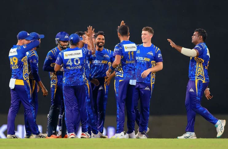 Dambulla Aura crush B-Love Kandy in top-of-the-table LPL clash