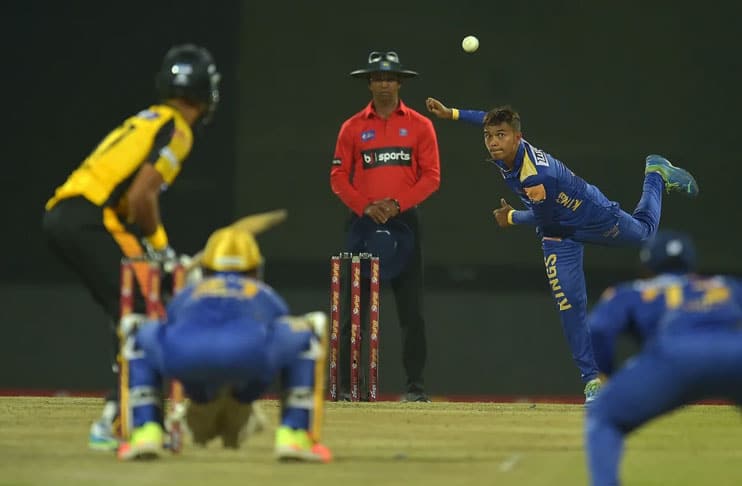 Wellalage four-fer powers Jaffna Kings to sink Galle Titans in LPL