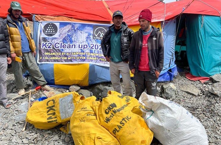 Sajid Ali Sadpara cleanses K2 as shrine to fallen father
