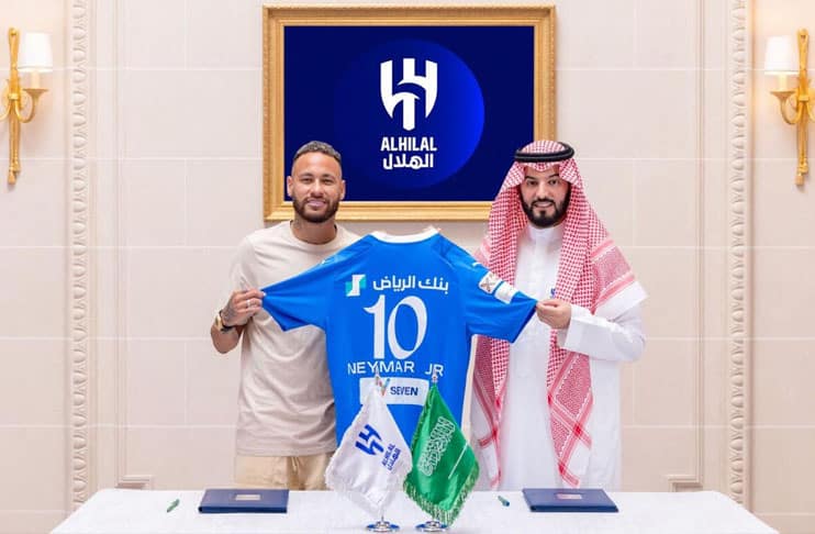 Neymar signs two-year deal with Saudi Club Al-Hilal