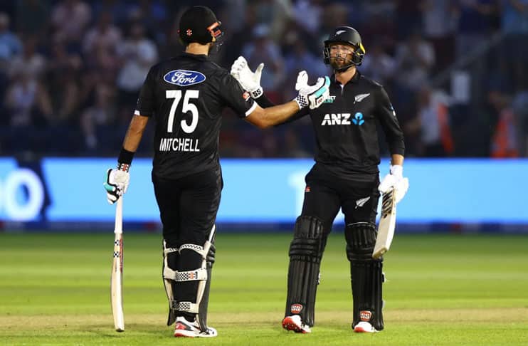 Conway, Mitchell tons power New Zealand to thump England in ODI opener