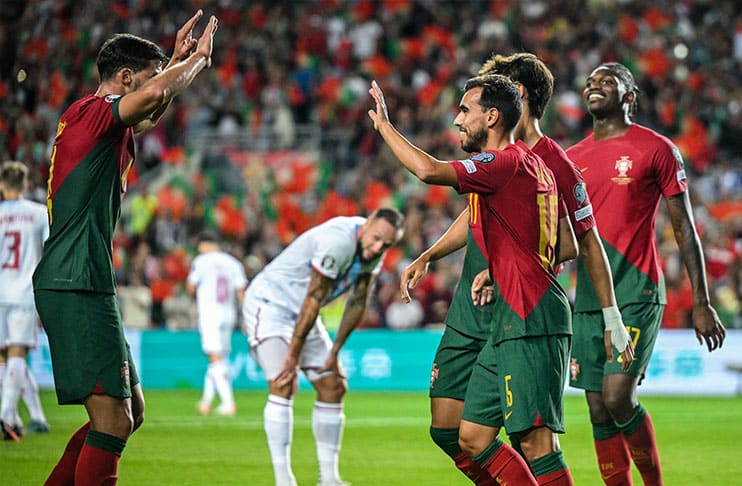 Portugal lash Luxembourg in record 9-0 win without suspended Ronaldo
