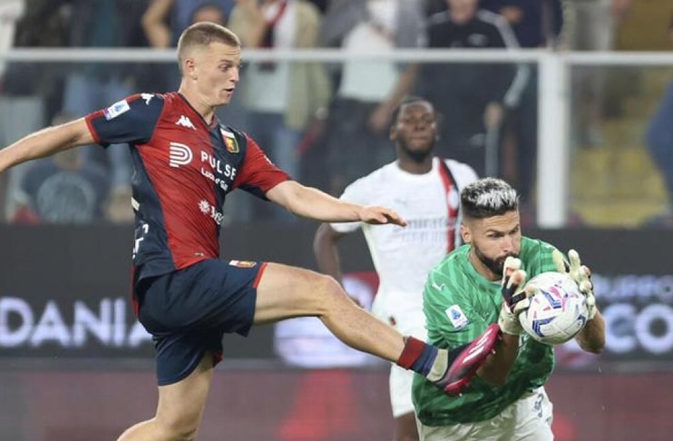 AC Milan make Olivier Giroud goalkeeper after Genoa heroics