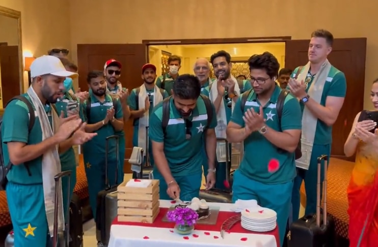 WATCH: Babar Azam celebrates birthday with teammates in Bengaluru
