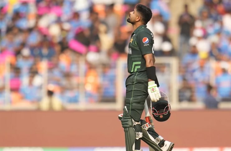 ICC World Cup 2023: Babar Azam scores first ODI fifty against India