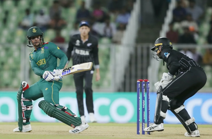 Quinton de Kock's 84* in vain as New Zealand edge South Africa in warm-up fixture