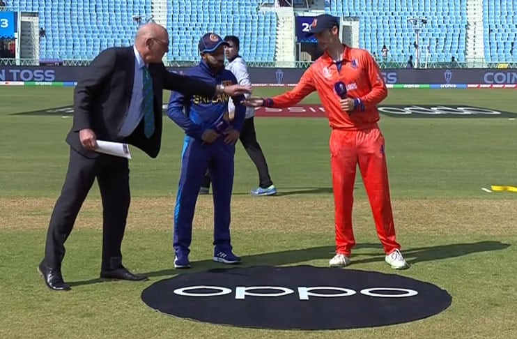 ICC World Cup 2023: Netherlands win toss, elect to bat first against Sri Lanka