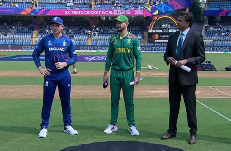 ICC World Cup 2023: England win toss, elect to field first against South Africa