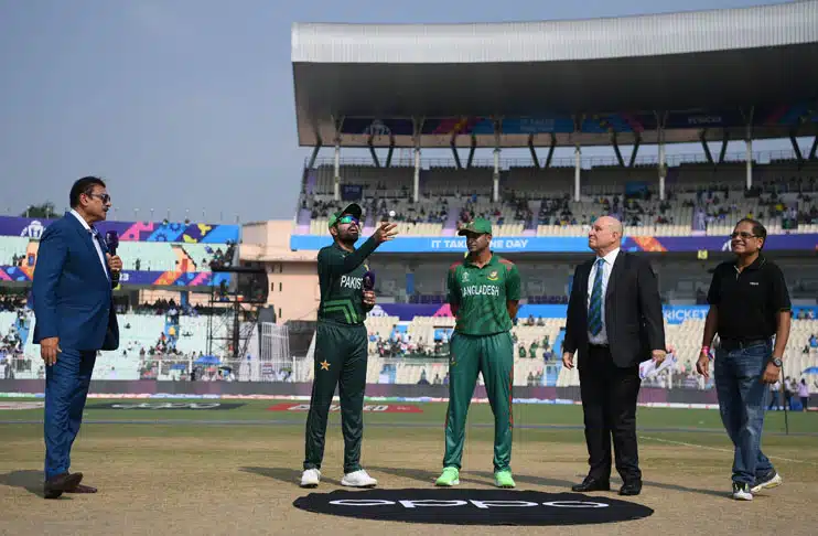 ICC World Cup 2023: Bangladesh win toss, elect to bat first against Pakistan