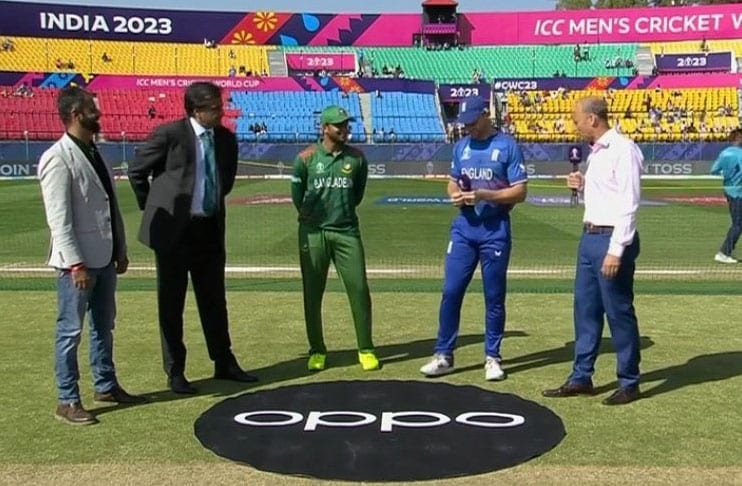 ICC World Cup 2023: Bangladesh win toss, elect to field first against England