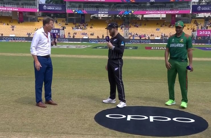 ICC World Cup 2023: New Zealand win toss, elect to field first against Bangladesh