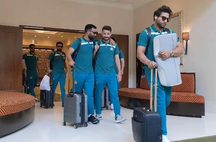 ICC World Cup 2023: Pakistan team departs for  Chennai ahead of Afghanistan clash