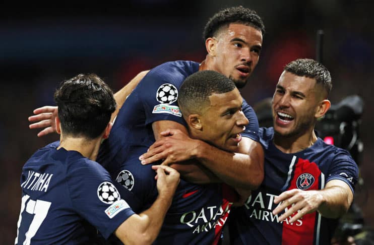 PSG outclass AC Milan to get back on track in Champions League