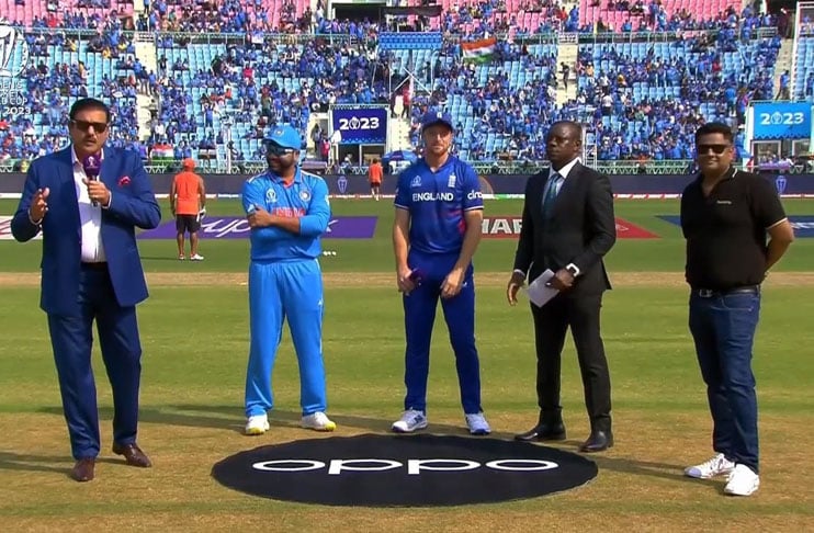 ICC World Cup 2023: England win toss, elect to field first against India