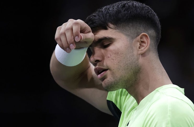 Carlos Alcaraz stunned by qualifier in Paris Masters defeat