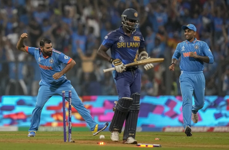 India inflict second-biggest World Cup defeat on Sri Lanka