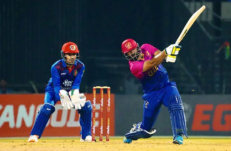 Nabi's blitz in vain as UAE edge Afghanistan in second T20I