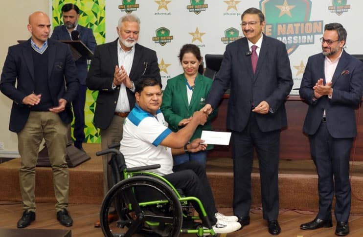 PCB awards 3.6 million cash prize to Asia Cup-winning Pakistan Wheelchair Cricket Team