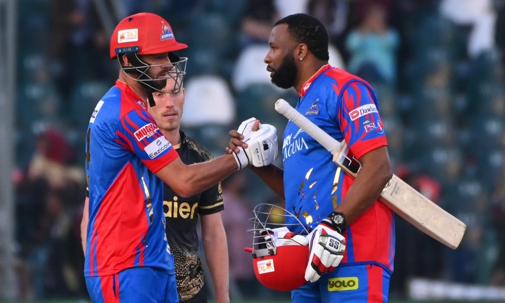 Pollard's blitz powers Karachi Kings to first win in PSL 9
