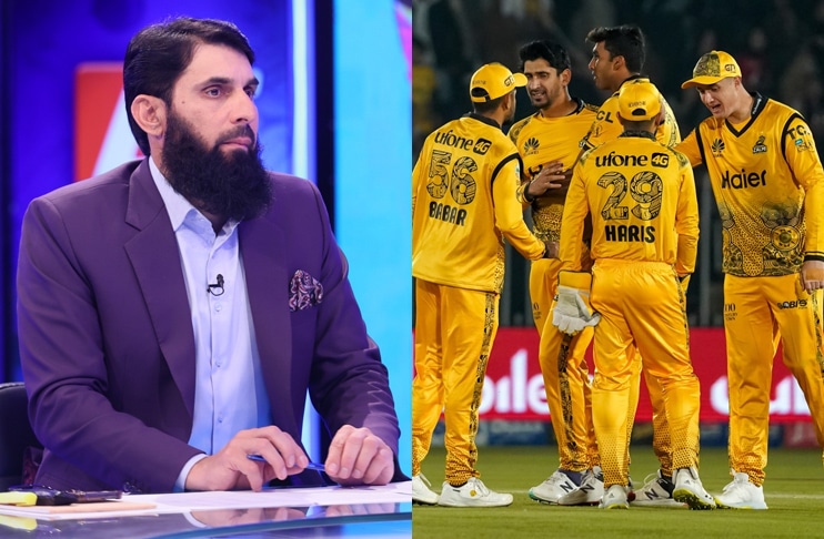 Misbah-ul-Haq blames Peshawar Zalmi's team selection for Islamabad United loss