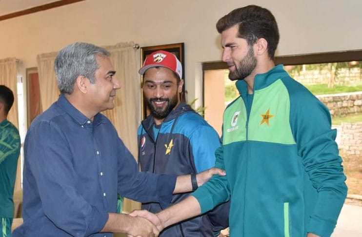 Chairman PCB Naqvi meets national players amid physical fitness camp