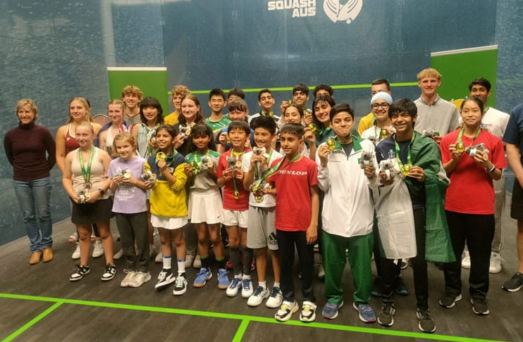 Pakistan's squash players shine in Australia Junior Squash Championship 2024