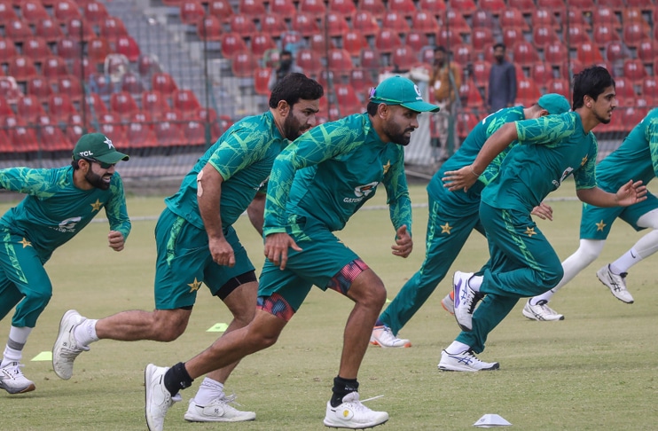 Pakistan hold training session ahead of Ireland tour