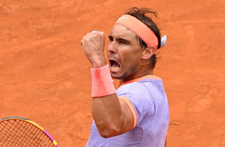 Rafael Nadal squeezes past qualifier Zizou Bergs in Rome opener