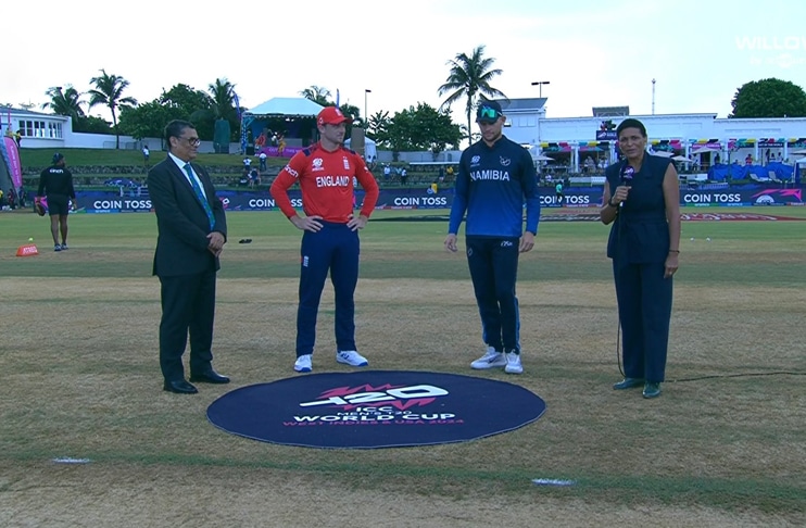 Namibia elect to bowl first against England in 11-over clash