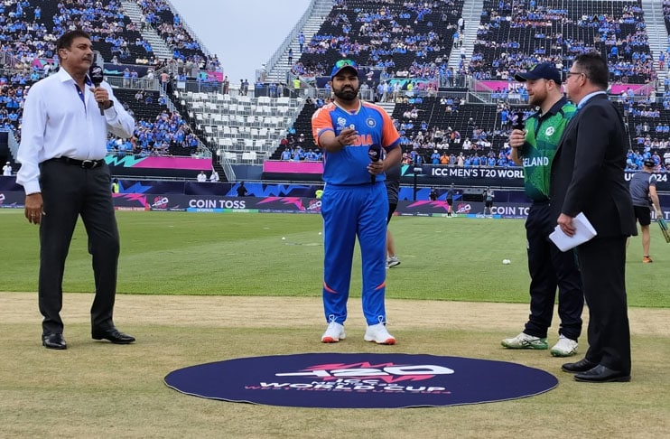 India win toss, elect to field first against Ireland in T20 World Cup