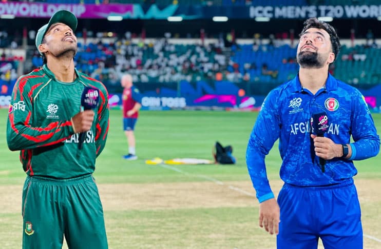 Afghanistan win toss, elect to bat first against Bangladesh in must-win clash