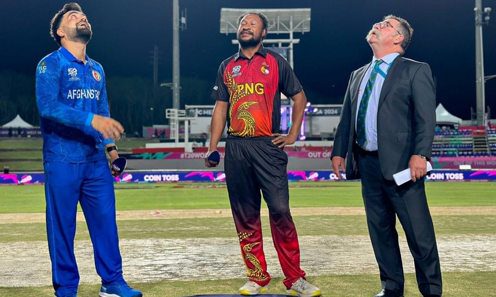 T20 World Cup 2024: Afghanistan win toss, choose to bowl first against PNG