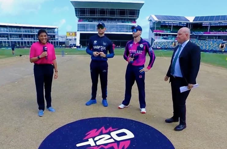 T20 World Cup 2024: Namibia win toss, elect to bat first against Scotland