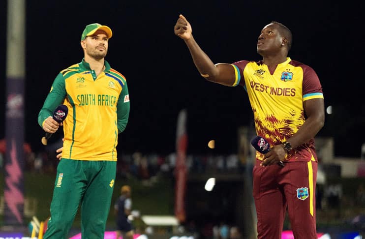 South Africa win toss, elect to field against West Indies in crucial Super Eights fixture