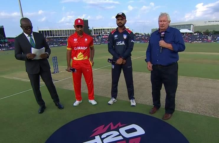 USA win toss, elect to bowl first against Canada