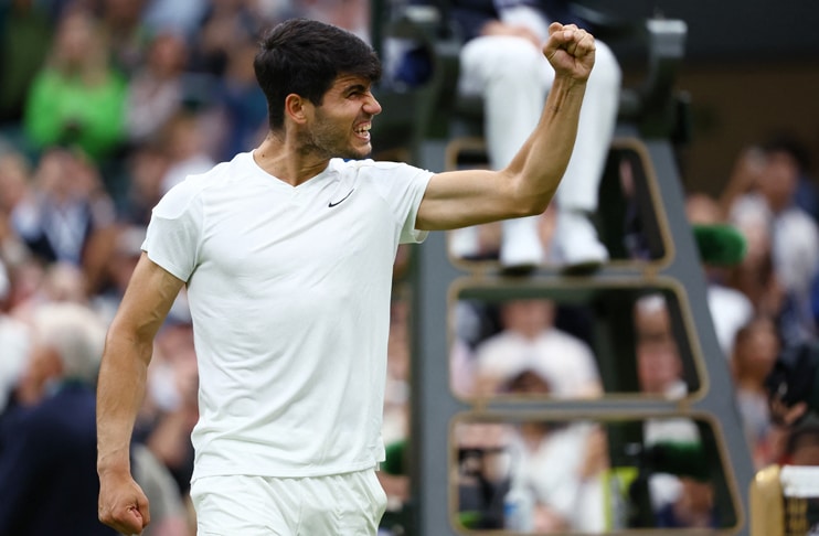 Carlos Alcaraz sets up repeat Daniil Medvedev Wimbledon semi-final