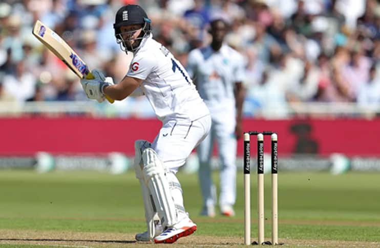 England break record for fastest team fifty in Test cricket