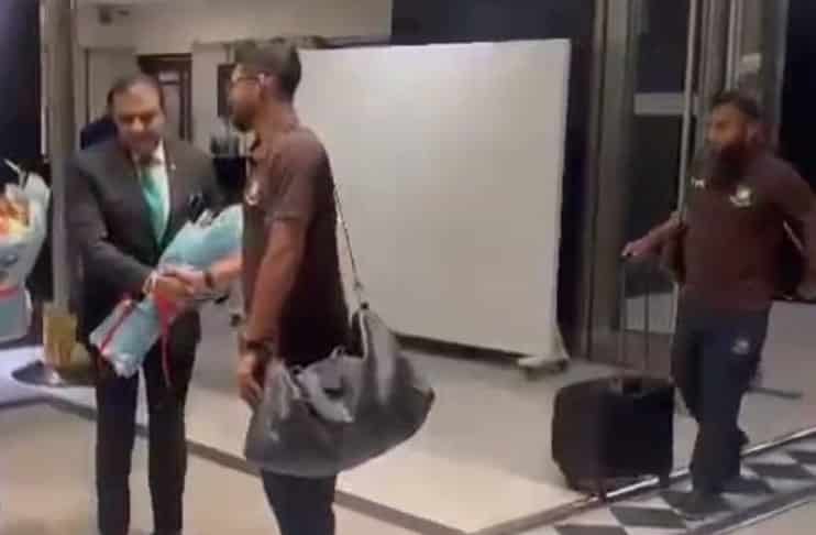 Bangladesh squad arrives in Pakistan for Test series