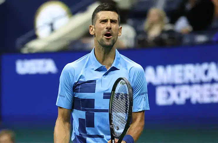 Novak Djokovic eases into US Open second round