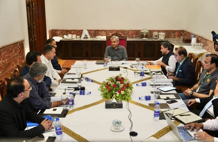 Mohsin Naqvi chairs 74th PCB BoG meeting in Faisalabad