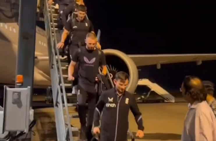 England squad arrives in Pakistan for Test series