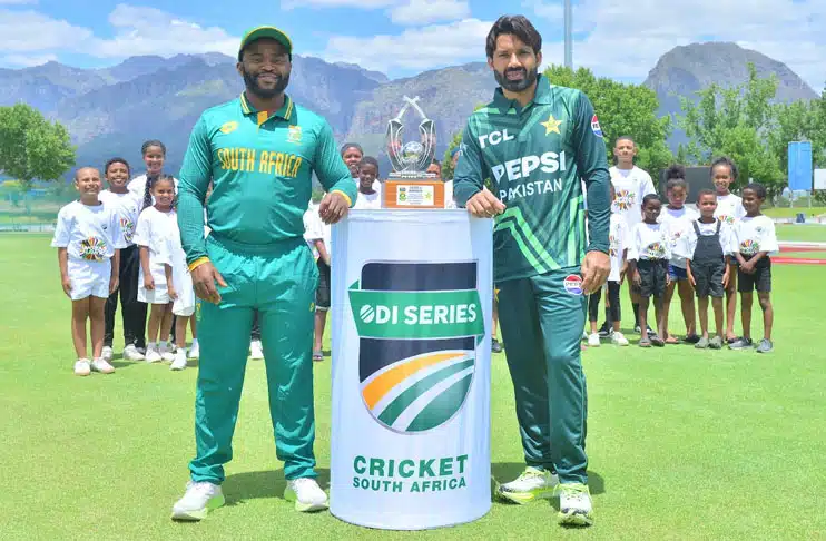 Trophy unveiled for Pakistan-South Africa ODI series