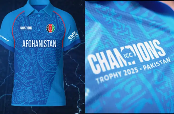 WATCH: Afghanistan's jersey for ICC Champions Trophy 2025 revealed