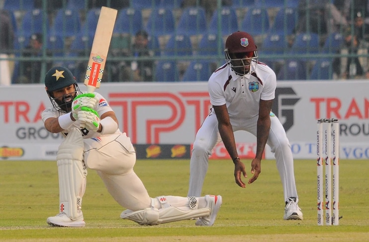 Mohammad Rizwan, Saud Shakeel lead Pakistan's recovery after early wickets