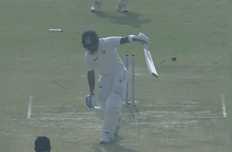 WATCH: Virat Kohli early dismissal sees fans leaving stadium