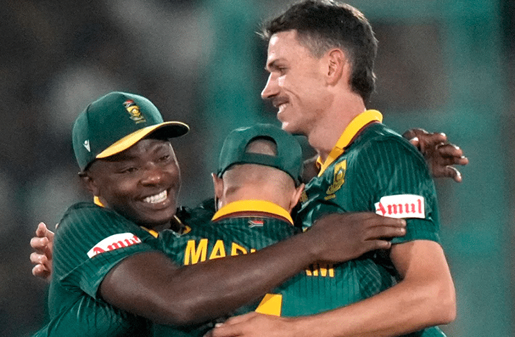 Champions Trophy: Rickelton's ton, Rabada's three-for help South Africa rout Afghanistan