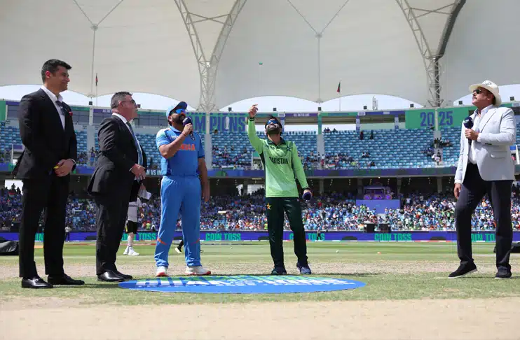 Champions Trophy 2025: Pakistan win toss against India